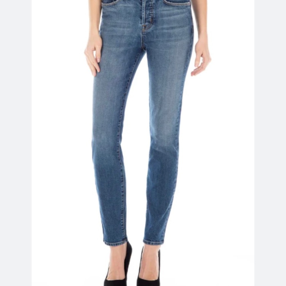 Fidelity Denim Pixie Ultra High Ankle button Fly      Size 31